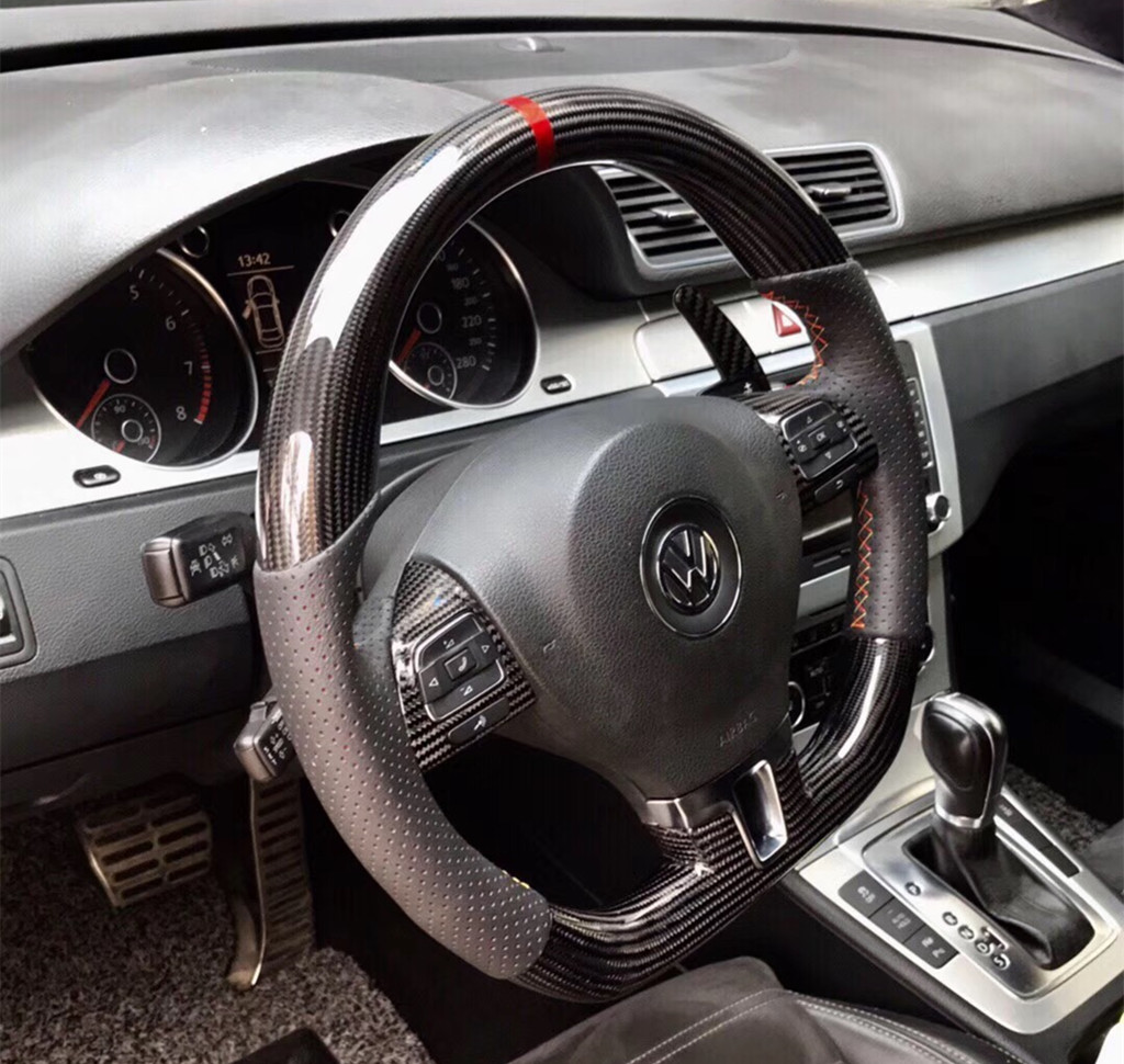 大众CC方向盘草莓污视频网站碳纤维